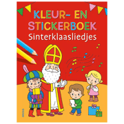 Kleur- en stickerboek Sinterklaasliedjes - DELTAS 0664817